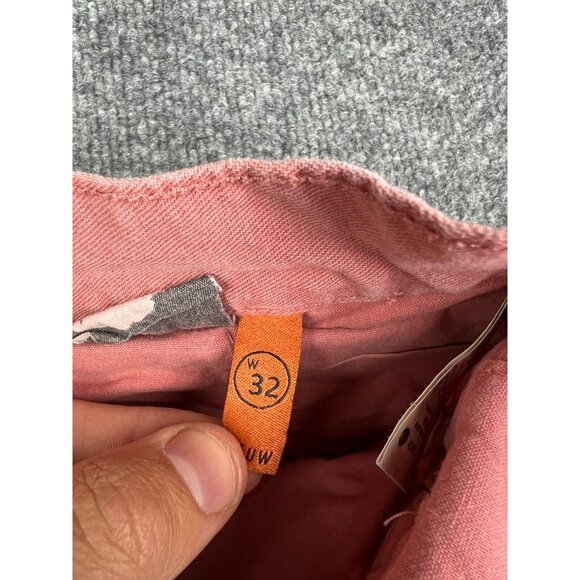 Neuw Pants Men's W32 x L28 Pink Denim Straight Leg Chino Australia - Picture 7 of 9